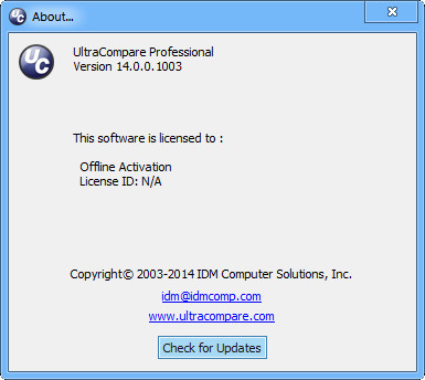 UltraCompare Professional 14.0.0.1001