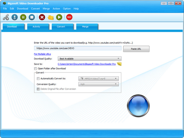 Bigasoft Video Downloader Pro 3