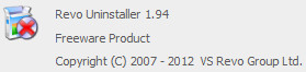 Revo Uninstaller 1.94