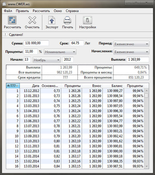 Loan Calc 2