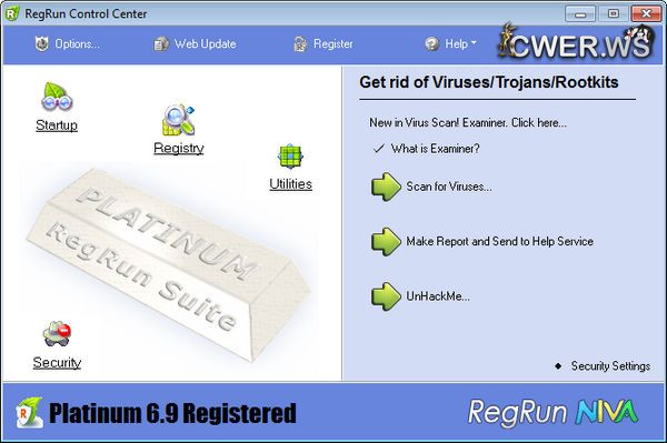 RegRun Security Suite Platinum 6.9