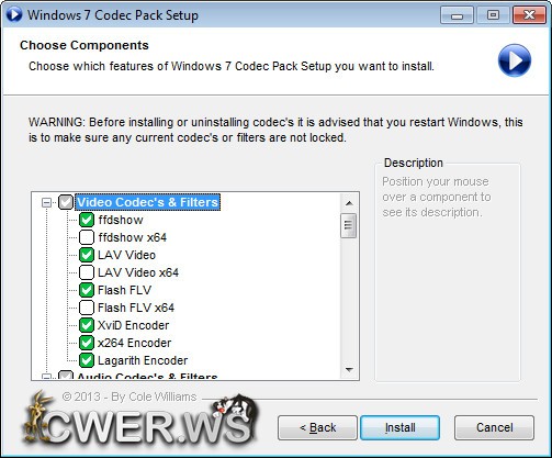 Windows 7 Codec Pack 4