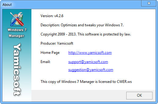 Windows 7 Manager 4.2.6