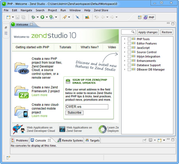 Zend Studio 10