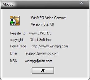 WinMPG Video Converter 9.2.7.0