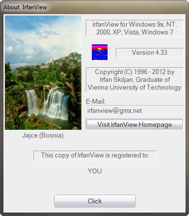 IrfanView 4.33