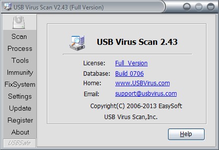 USB Virus Scan