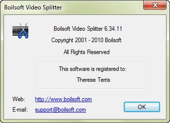 Boilsoft Video Splitter