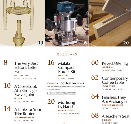 Popular Woodworking №198 (August 2012)с1