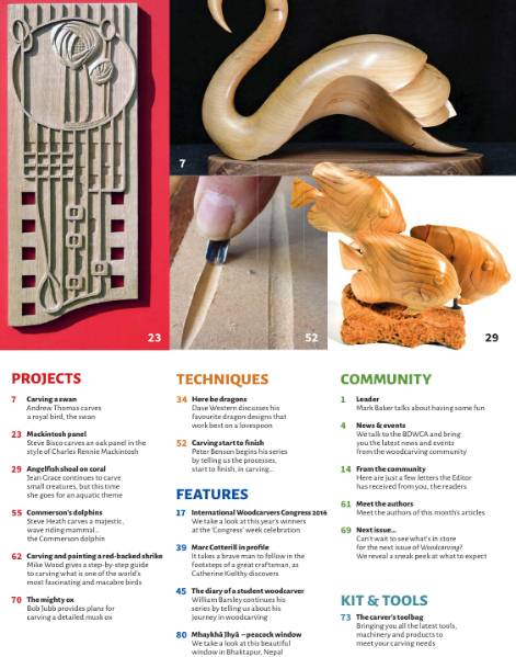 WoodCarving №154 (January-February 2017)с