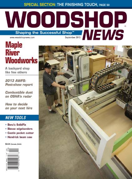 Woodshop News №9 (September 2013)