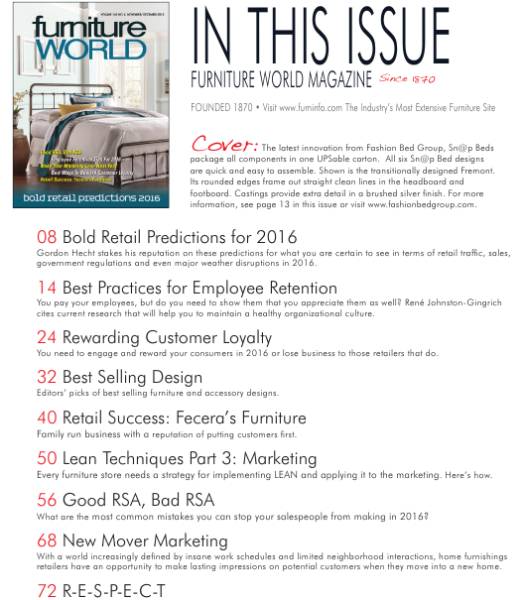 Furniture World №6 (November-December 2015)с