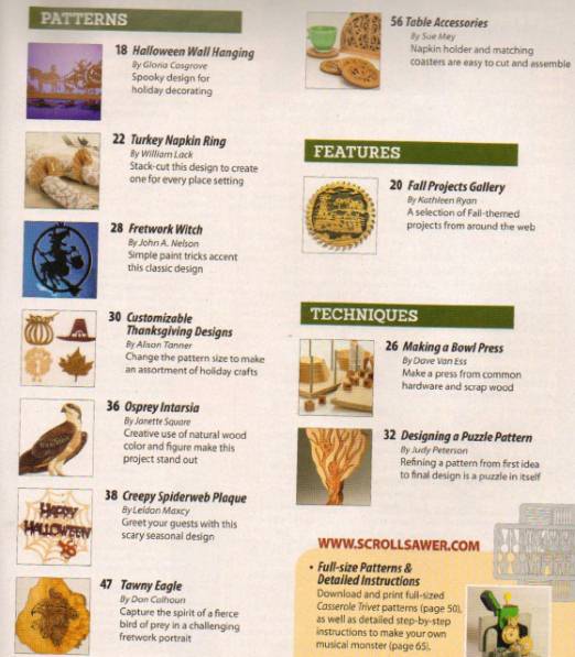 ScrollSaw Woodworking & Crafts №60 (Fall 2015)c1