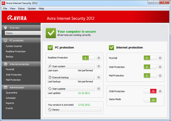 Avira AntiVir Premium 12