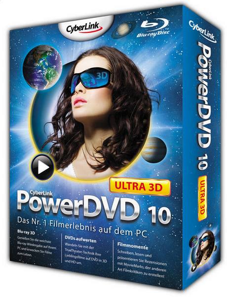 CyberLink PowerDVD 10.0 Build 3322.54 3D Mark II Ultra Max